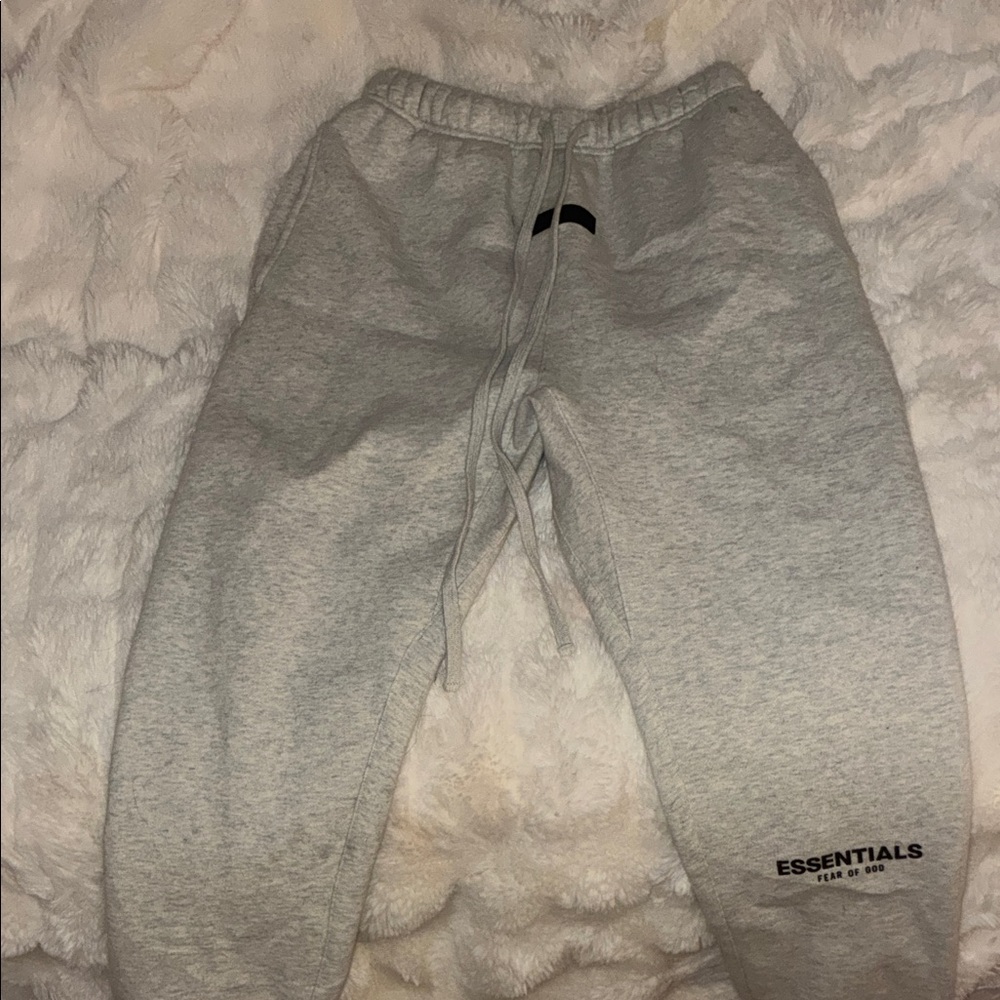 Essentials Men’s Light Gray Joggers